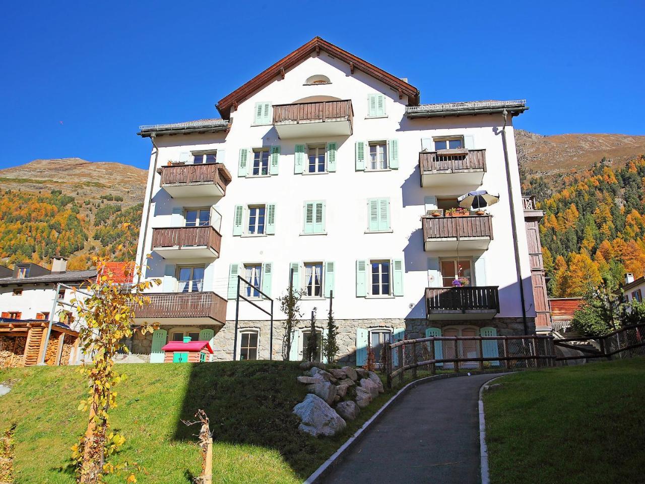 Apartment Chesa Corvatsch Pontresina Buitenkant foto